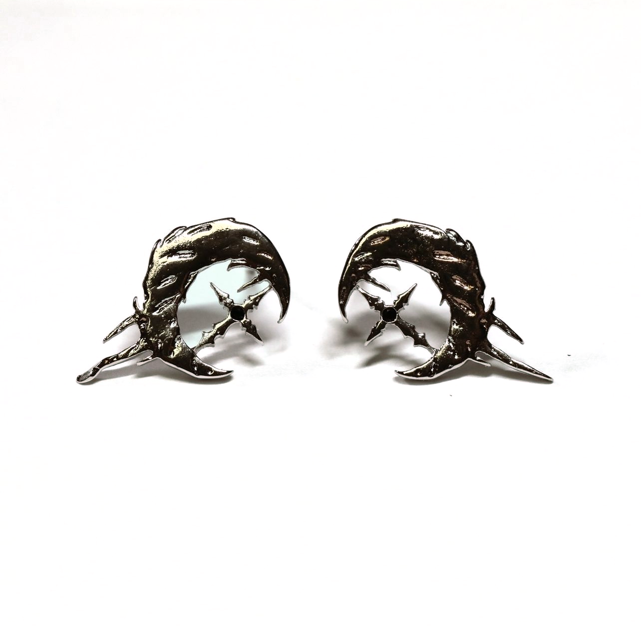 Crescent earings