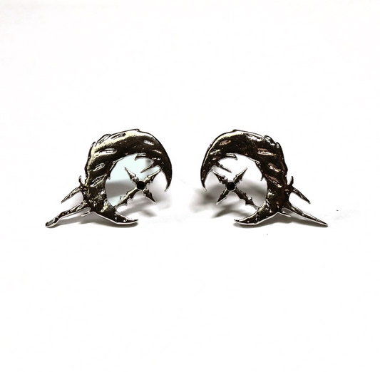 Crescent earings